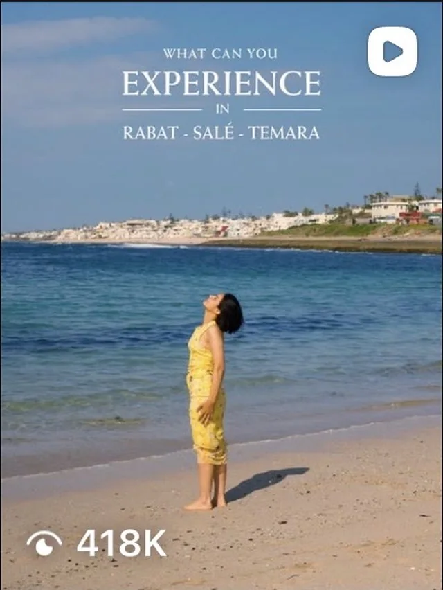 Reel Visit Rabat & Region, plage de Salé : 418 K vues